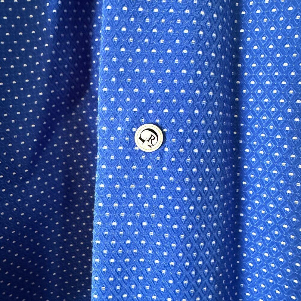 Robert Graham - Long Sleeve Button Up Dress Shirt - Size 42 / 16.5 - Picture 6 of 10